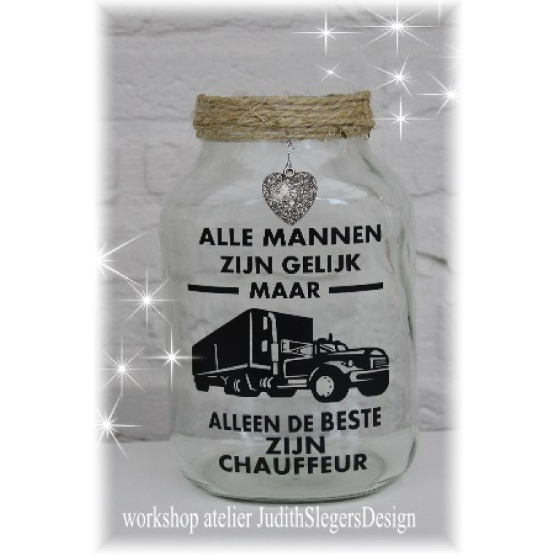 Glaspot Luxe   Vrachtwagen